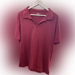 Claiborne Men’s Burgundy Polo